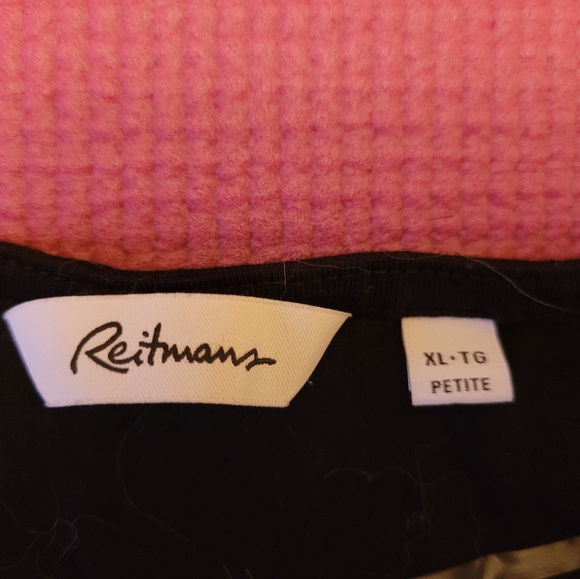 Reitmans petite jersey stretch blouse size XL - Picture 2 of 5